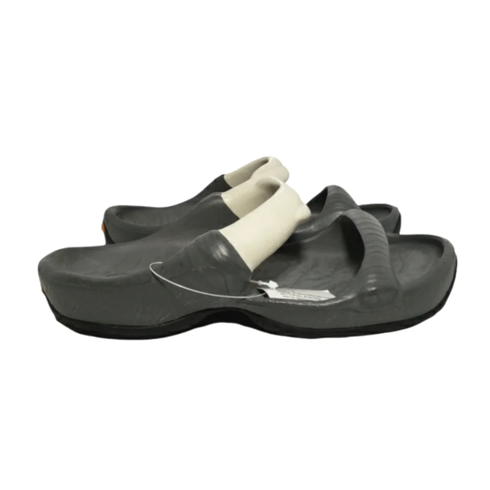 NWT Sole Creatures Nat Geo Elephant Kids' Gray Slide Sandals Shoes Size 1-2